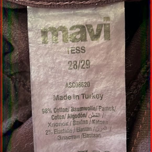 Mavi Womens Tess Super Skinny High Rise - Picture 6 of 8